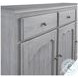 Norellan Light Gray 3 Door Credenza