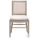 Blume Textured Cream Dining Chair Set of 2