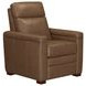 Fortmere Renaissance Tobacco Leather Manual Pushback Recliner