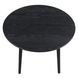 Willow Black 42" Round Dining Table