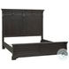 Hickory Creek Brown Velvet Panel Bedroom Set
