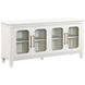 Preston White 4 Door Server
