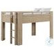 Bello Sandstone Full Low Loft Bed