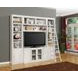 Boca Cottage White 5 Piece Entertainment Wall