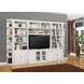 Boca Cottage White 6 Piece Entertainment Wall with Ladder