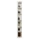 Boca Cottage White 6 Piece Entertainment Wall with Ladder