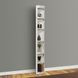 Boca Cottage White 6 Piece Entertainment Wall with Ladder