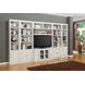 Boca Cottage White 7 Piece Entertainment Wall