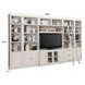 Boca Cottage White 7 Piece Entertainment Wall