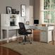 Boca Cottage White 48" Desk with Hutch