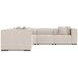 Bliss Cream 6 Piece Modular Power Reclining Sectional with Pillows