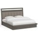 Pure Modern Moonstone Performance Fabric King Platform Bed