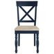 Darcy Blue Side Chair Set of 2