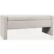 Braun Natural Storage Upholstered Bench