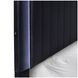Empire Black King Upholstered Panel Bed with LED