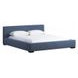 Zest Blue Upholstered Panel Bedroom Set