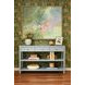 Briar Light Blue 52" Glass Top Console Table with 3 Drawers