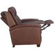 Briar Clifton Chocolate Leather 63" Power Reclining Loveseat with Power Headrests