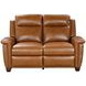 Briar Elwood Saddle Leather 86" Power Reclining Living Room Set with Power Headrests