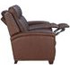 Briar Clifton Chocolate Leather 86" Power Reclining Sofa with Power Headrests