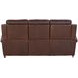 Briar Clifton Chocolate Leather 86" Power Reclining Sofa with Power Headrests