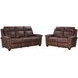 Briar Clifton Chocolate Leather 86" Power Reclining Living Room Set with Power Headrests