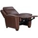 Briar Clifton Chocolate Leather Power Recliner with Power Headrest