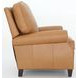 Briarwood Santa Fe Brandy Leather Push Thru The Arms Recliner