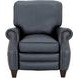 Briarwood Santa Fe Ocean Leather Push Thru The Arms Recliner with Nailhead Trim