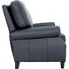 Briarwood Santa Fe Ocean Leather Push Thru The Arms Recliner with Nailhead Trim