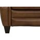 Briarwood Wenlock Tawny Leather Push Thru The Arms Recliner with Nailhead Trim