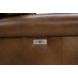 Briarwood Wenlock Tawny Leather Push Thru The Arms Recliner with Nailhead Trim