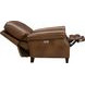 Briarwood Wenlock Tawny Leather Push Thru The Arms Recliner with Nailhead Trim