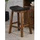 Brigantine Distressed Walnut Extendable Rectangular Counter Height Kitchen Island Set