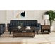 Perth Brown Rectangular Coffee Table with 4 Drawers