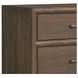 Perth Brown 5 Drawer Chest with LED