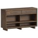 Perth Brown Occasional Table Set with 4 Drawers