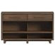 Perth Brown Occasional Table Set with 4 Drawers