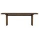 Perth Brown Dining Bench