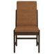 Perth Brown Upholstered Dining Side Chair Set of 2
