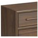 Perth Brown 7 Drawer Dresser with LED