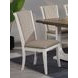 Briton Lake Rustic and White Wash Rectangular Dining Room Set