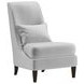 Artisan Upholstery Sterling Upholstered Abbey Accent Chair with Pillow