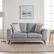 Broadway Blue Gray 64" Loveseat