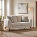 Broadway Off White Loveseat