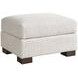 Marlowe Monique Linen Performance Fabric Rectangular Ottoman