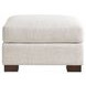 Marlowe Monique Linen Performance Fabric Rectangular Ottoman
