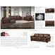 Danforth Caramel Leather Upholstered Accent Chair