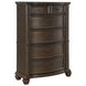 Rosalinda Mahogany 5 Drawer Chest