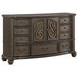 Rosalinda Mahogany 7 Drawer Dresser